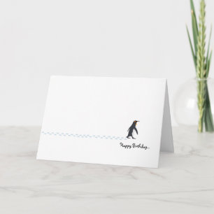 Penguin Birthday Card
