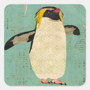Penguin Blue Lagoon Sticker