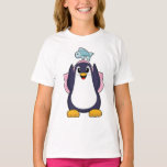 Penguin Bride Veil Wedding T-Shirt<br><div class="desc">This design is the perfect gift for a birthday,  Christmas and other celebrations. It is suitable for women,  men and kids.</div>