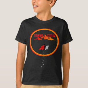 Penguin but why head towards the mountains penguin T-Shirt