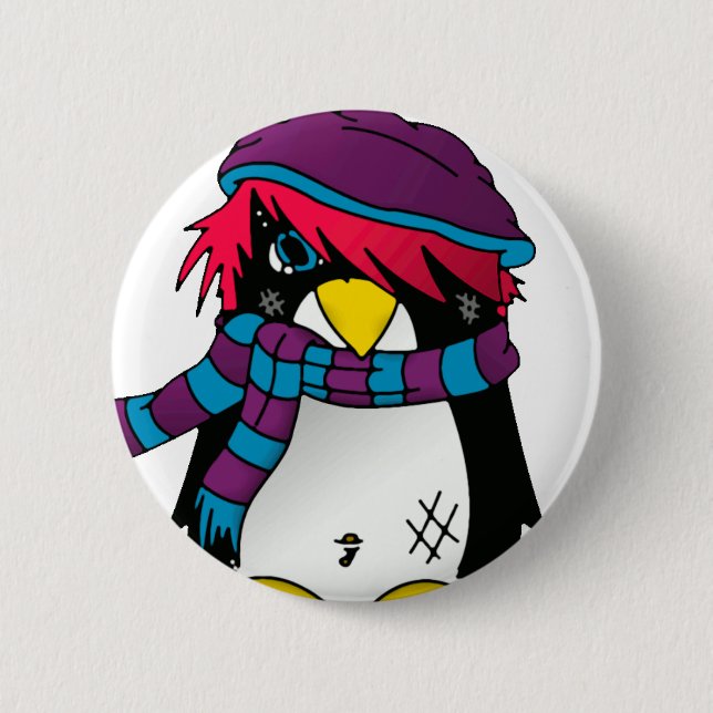 Penguin Button (Front)