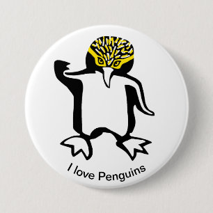 Penguin - button
