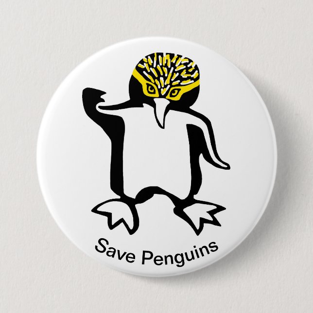 Penguin -  button (Front)
