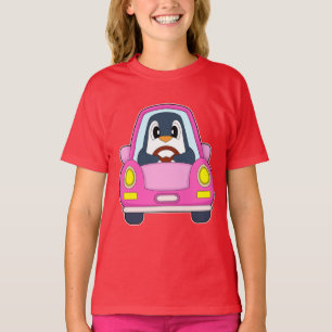 Penguin Car T-Shirt