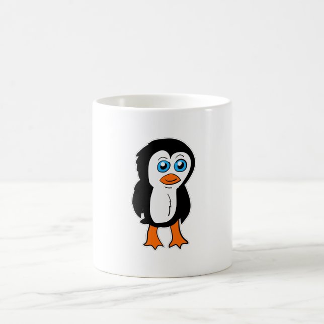 Penguin Character Coffee Mug (Center)