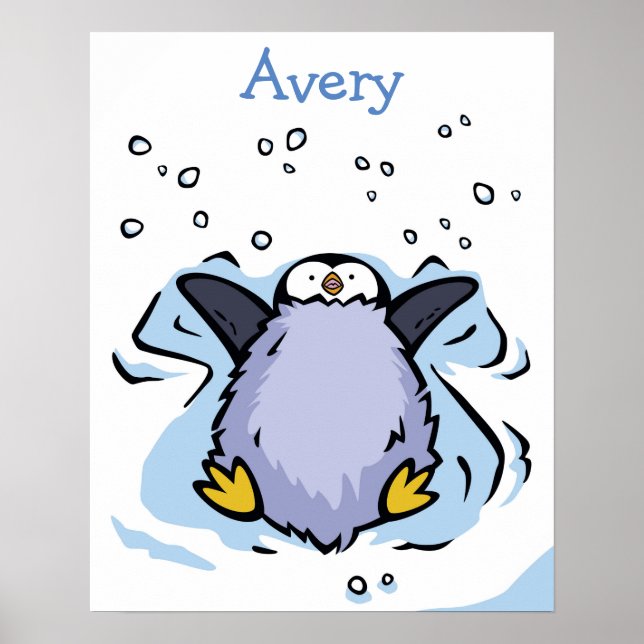 Penguin Chick Angel Poster (Front)