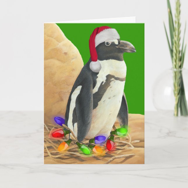 Penguin Christmas Card (Front)