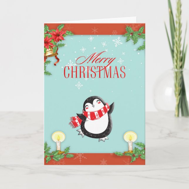 PENGUIN Christmas Card (Front)