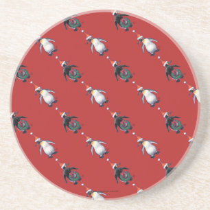 Penguin Christmas Coaster