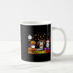 Penguin Christmas Halloween Costume Happy Hallotha Coffee Mug