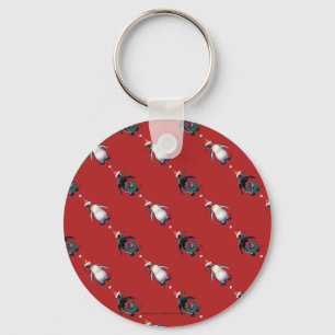 Penguin Christmas Key Ring