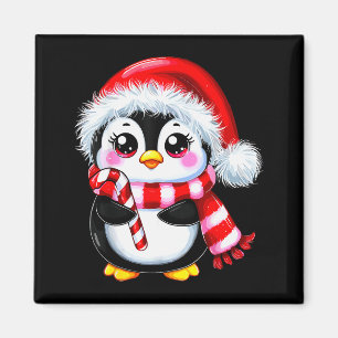Penguin Christmas Lover Uni-adult Black Small Mode Magnet