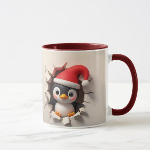 Penguin Christmas Mug