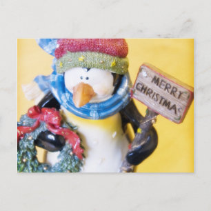 Penguin • Christmas Postcard