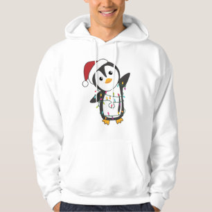 Penguin Christmas Snow Winter Animals Penguins Hoodie