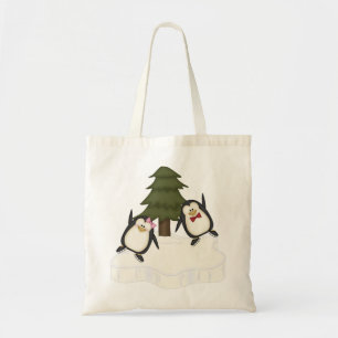 Penguin Christmas Tote Bag
