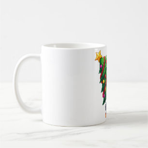 Penguin Christmas Tree Carrier Coffee Mug