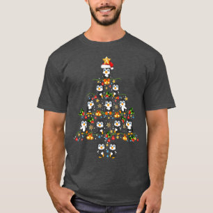 Penguin Christmas Tree Merry Christmas Xmas  T-Shirt