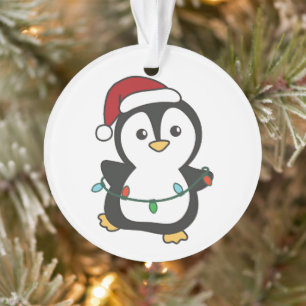 Penguin Christmas Winter Animals Holiday Penguines Ornament