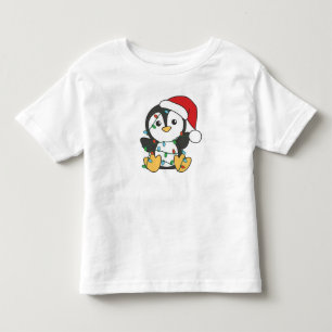 Penguin Christmas Winter Animals Holiday Penguines Toddler T-Shirt