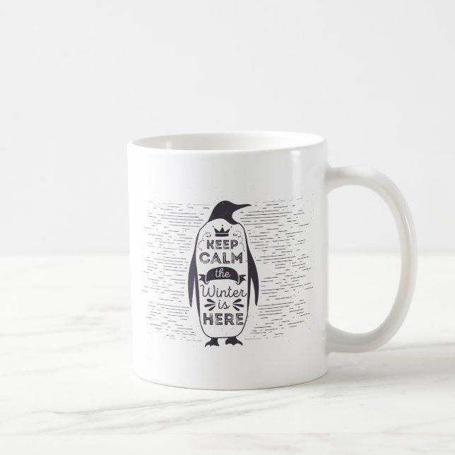 Penguin Coffee Mug (Right)