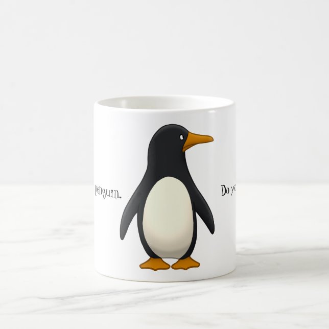 Penguin Coffee Mug (Center)