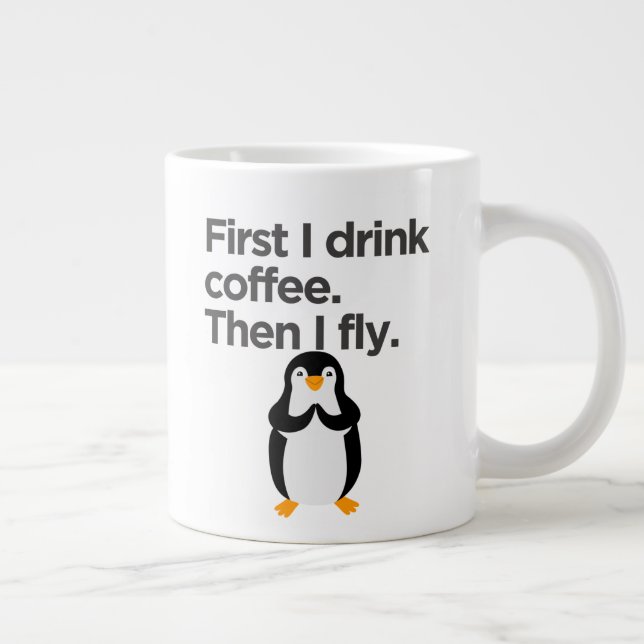 Penguin Coffee Mug (Right)
