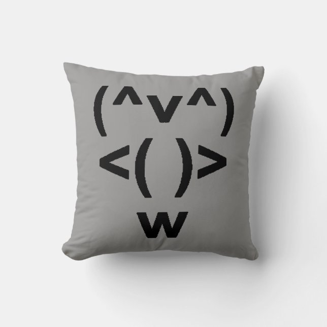 Penguin Computer Symbol Cushion (Front)