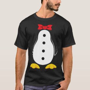 Penguin Costume Tuxedo Halloween Gift for Boys Gi T-Shirt