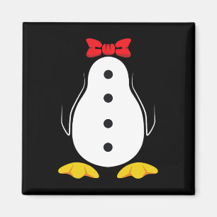 Penguin Costume Tuxedo Halloween Gift For Boys Gir Magnet