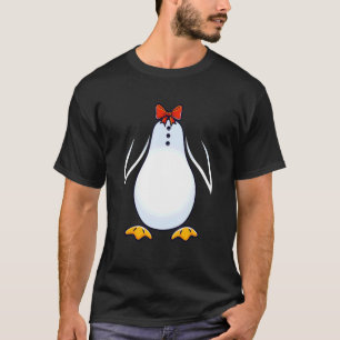Penguin Costume Tuxedo Halloween Kids Toddler Boys T-Shirt