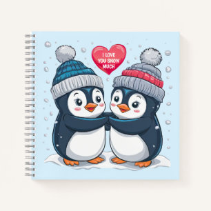 Penguin Couple Notebook