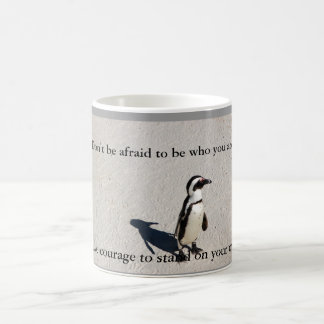 Penguin Courage Coffee Mug