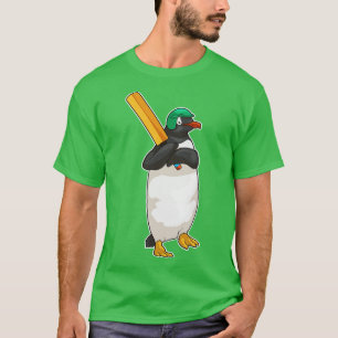Penguin Cricket Cricket bat T-Shirt