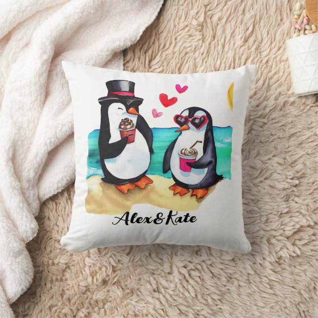 Penguin Cushion (Blanket)