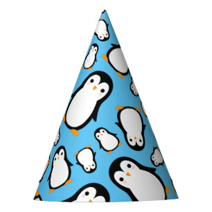 Penguin Cute Winter 1st Birthday Party Hats