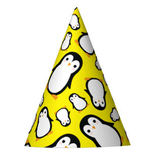 Penguin Cute Winter 1st Birthday Party Hats