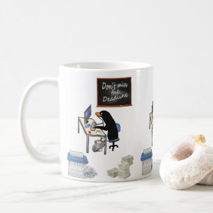Penguin Deadline Mug