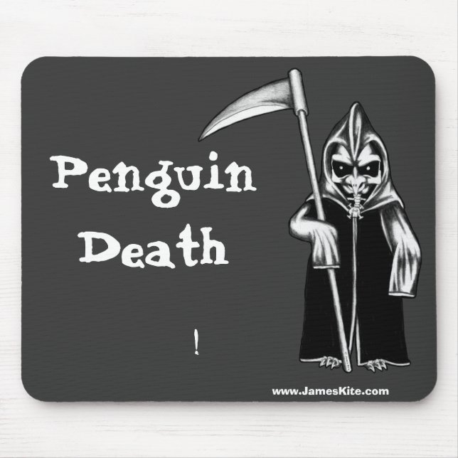 Penguin Death: ! Mouse Mat (Front)