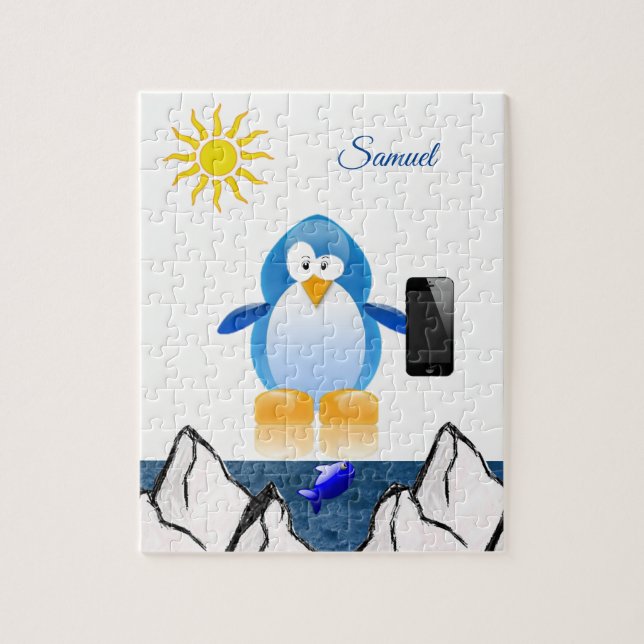 Penguin Decorative Jigsaw Puzzle (Vertical)