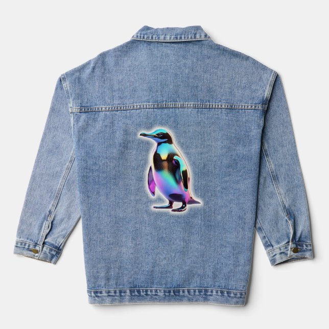 Penguin Denim Jacket (Back)