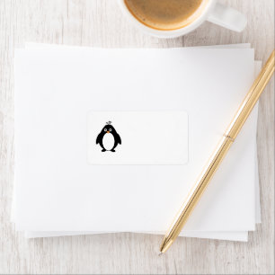 Penguin Design Address Label