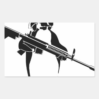 Penguin_DONE_For_Zazzle.png Rectangular Sticker