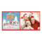 Penguin Family Of 4 Holiday Christmas Photo Card