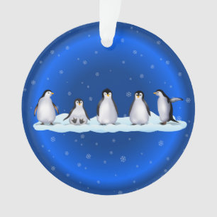 Penguin Family Ornament