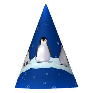 Penguin Family Party Hat