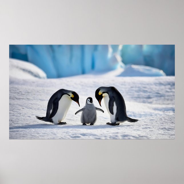Penguin Family Poster (Front)
