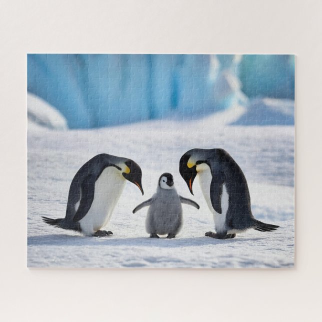 Penguin Family Puzzle (Horizontal)