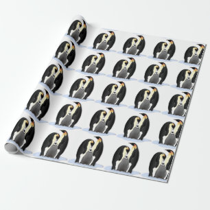 Penguin Family Wrapping Paper