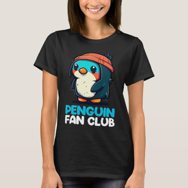 Penguin Fan Club Penguin Kids Boys Girls 1 T-Shirt (Front)